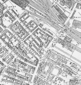 The Henry Harold Harrison Family: 1894 Map of Chapel Lane